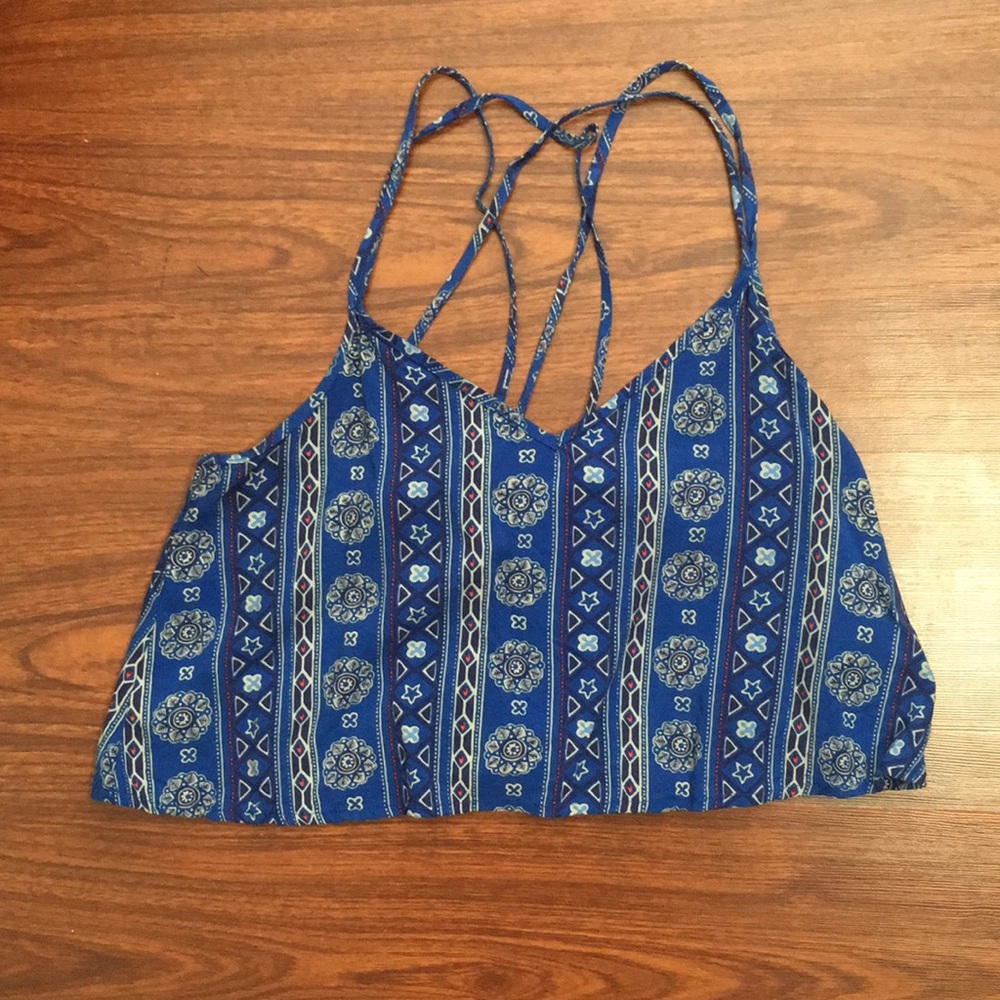 Strappy crop top